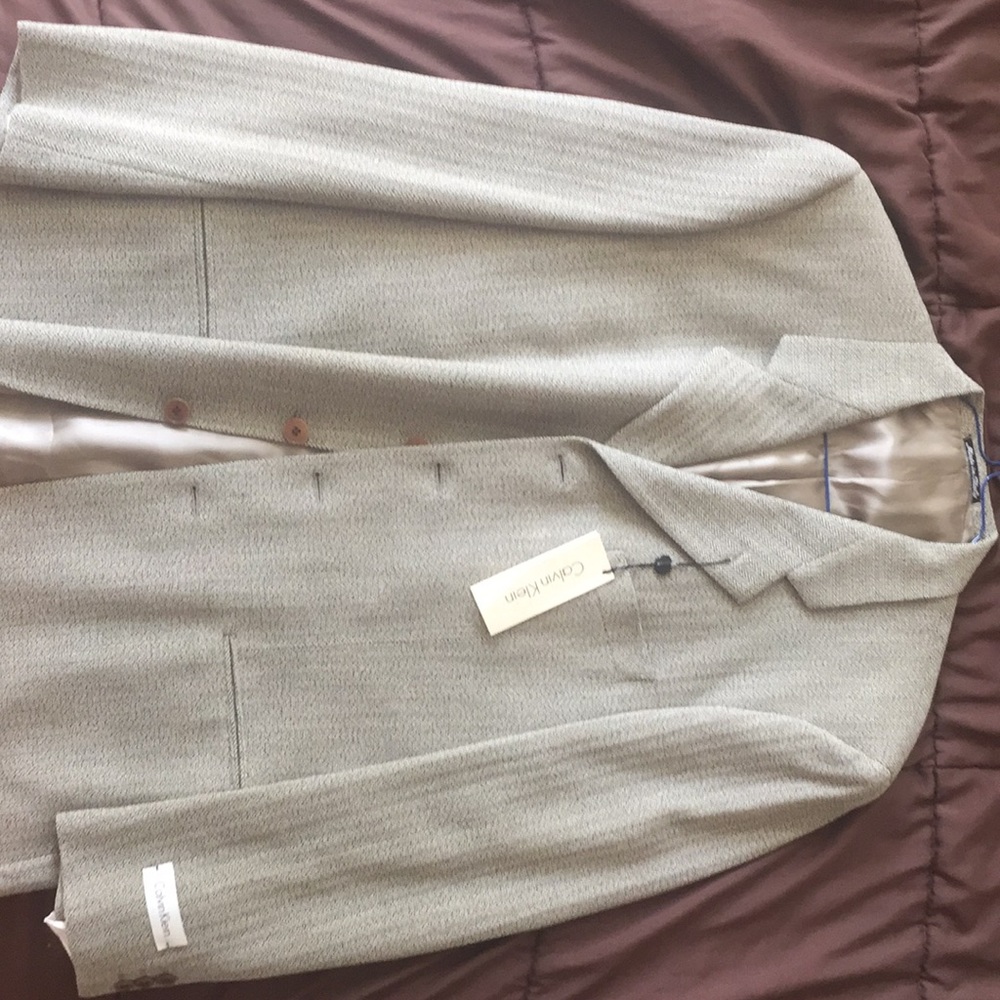 Calvin Klein men’s suit jacket saks fifth ave